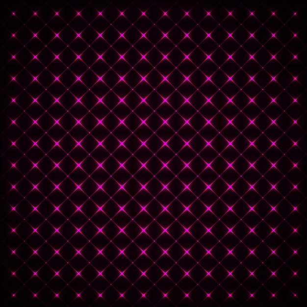 Luces de forma abstracta sobre fondo oscuro