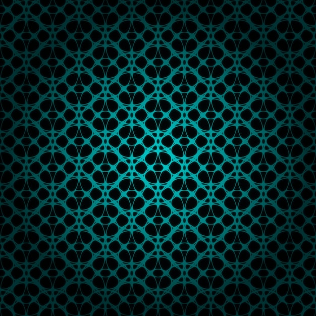 Luces de forma abstracta sobre fondo oscuro