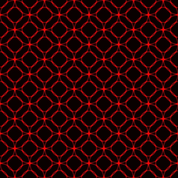 Luces de forma abstracta sobre fondo oscuro