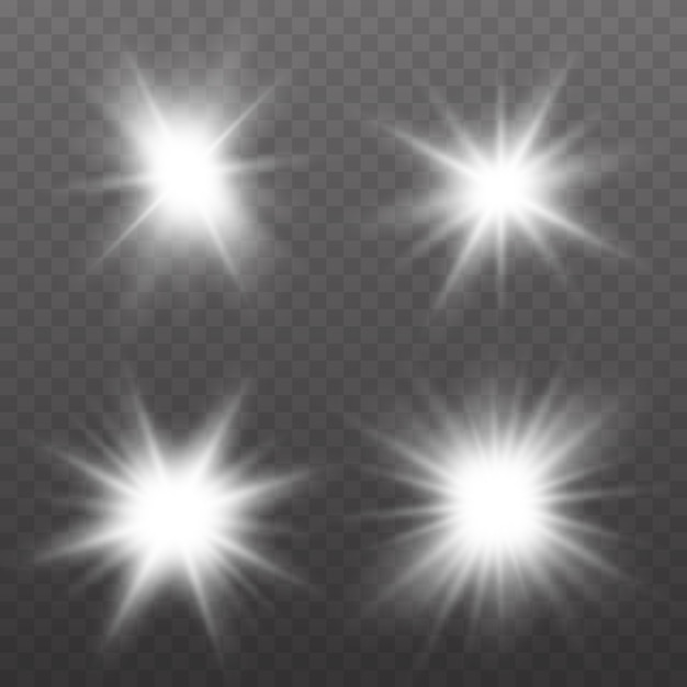 Las luces de Navidad brillantes