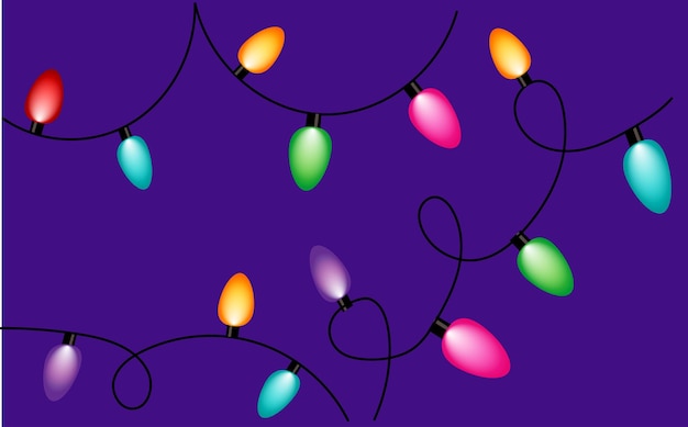 luces de navidad fondo ith ornamento de navidad