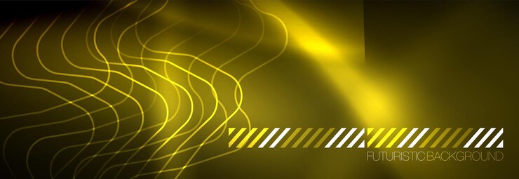 Vector luces de neón brillantes fondo techno diseño papel tapiz moderno para su proyecto