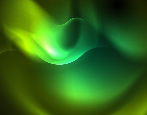 Luces de neón de fondo abstracto vectorial