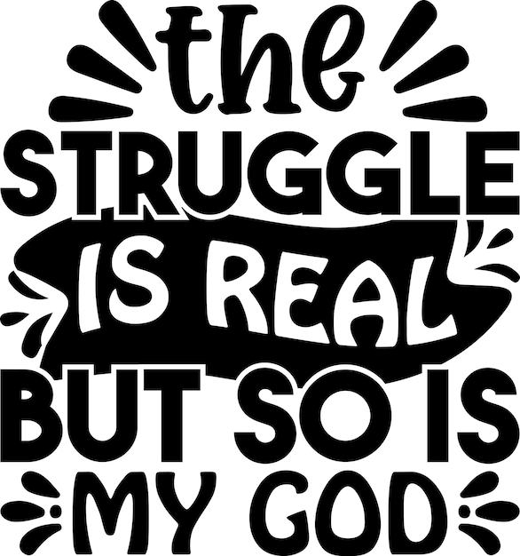 La lucha es real, pero también lo es mi Dios