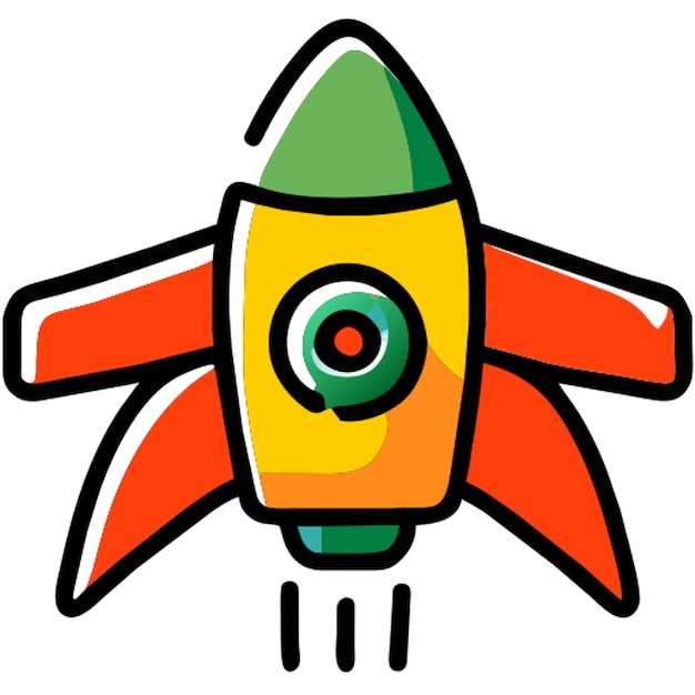 luchador de estrellas mirando hacia arriba icono doodle offset llenar