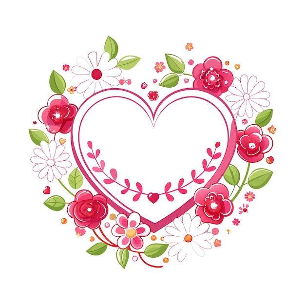El lujo del amor dorado marco floral