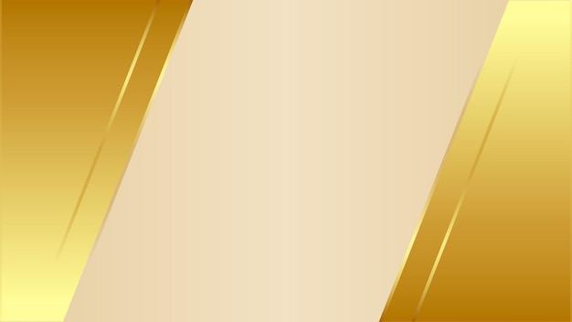 Lujo fondo dorado suave con onda de gradiente fresco brillante ornamento futurista geométrico