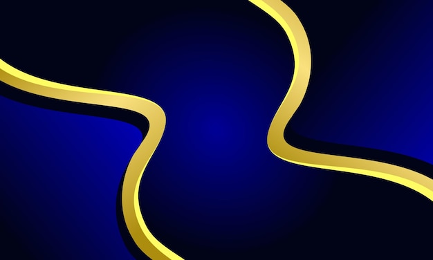 lujo con fondo de gradiente azul diseño moderno