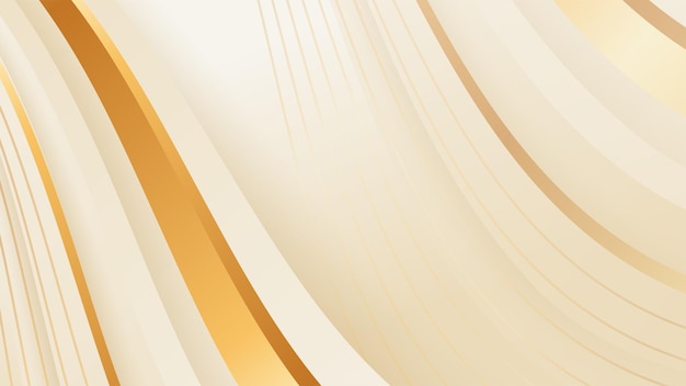 Lujo moderno fondo abstracto blanco y dorado