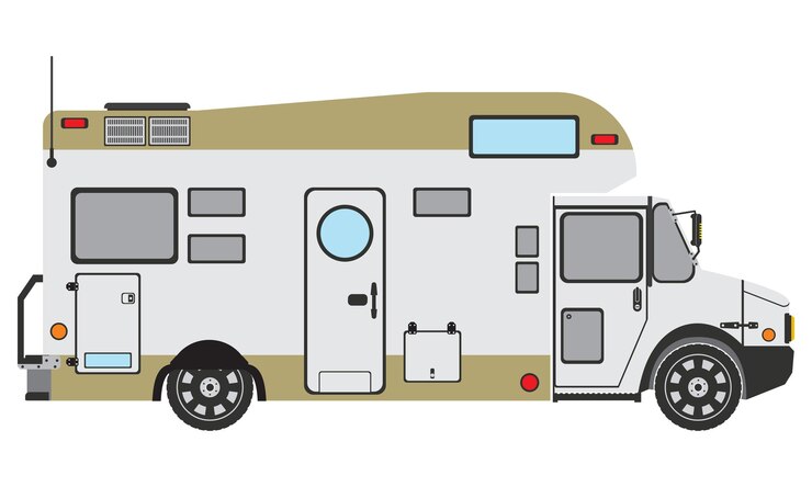 Lujoso vehículo recreativo o RV