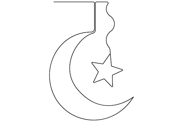 Luna y estrella