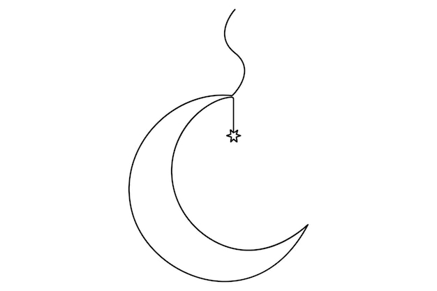Luna y estrella