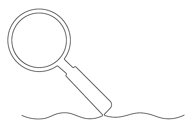 Lúpula en dibujo continuo de una línea aislada de la ilustración vectorial
