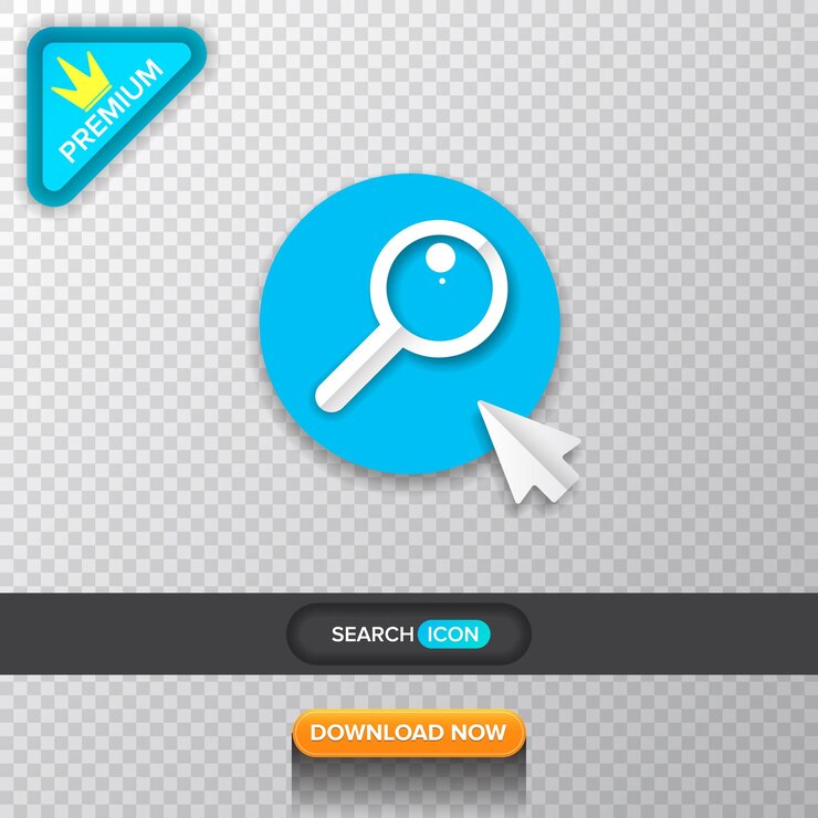 Vector lúpula o botón de icono de búsqueda ilustración vectorial de vector plano lúpula gráfica de aplicación móvil plantilla de diseño de logotipo aislada en fondo transparente
