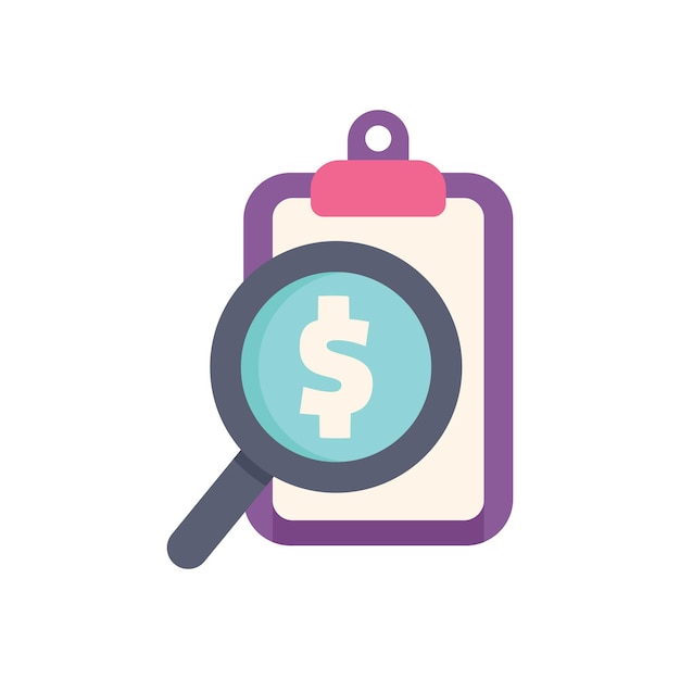 Lúpula que muestra el signo del dólar en el clipboard que representa la auditoría financiera