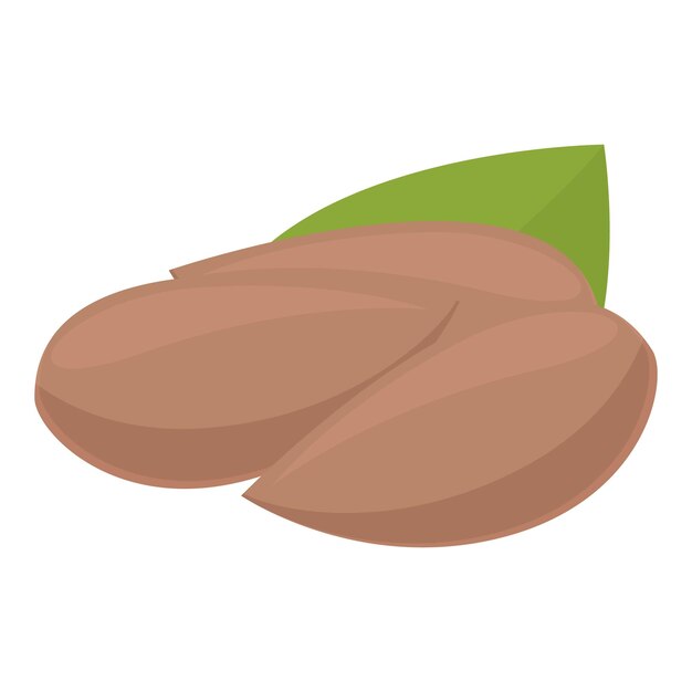 Luteína nueces icono dibujos animados vector Alimentos dietéticos Anuncio de salud