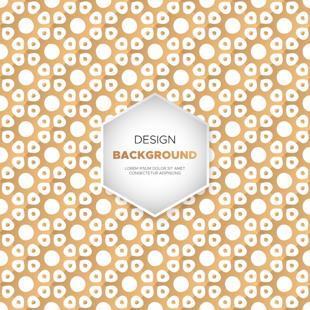 Luxurioso fondo de mandala ornamental en color dorado