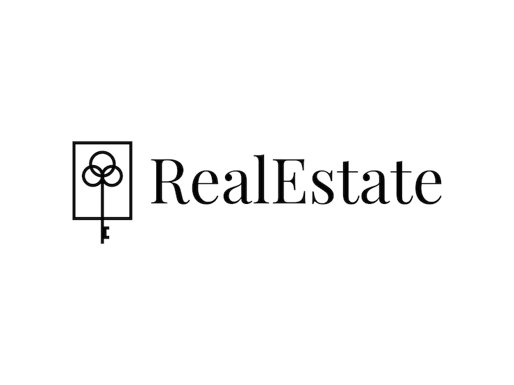 Vector luxury royal key bienes raíces casa hipoteca diseño del logotipo del hotel