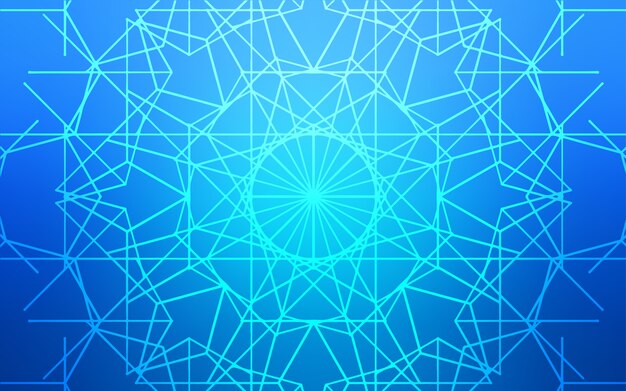 Luz AZUL vector doodle borrosa plantilla