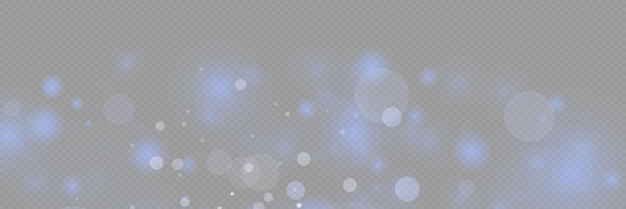 Luz bokeh fondo abstracto de luces de Navidad borrón brillante de luces en un fondo transparente