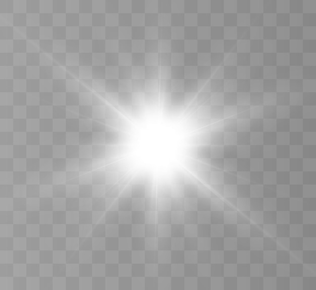 luz brillante, estrella brillante, sol brillante