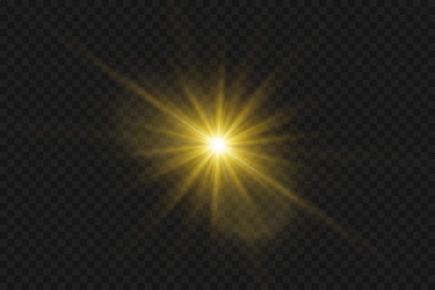 Luz de llamarada solar efecto de luz de llamarada de lente especial efecto especial de flash