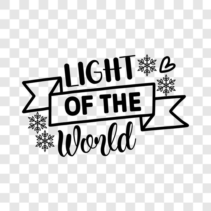 La luz del mundo svg