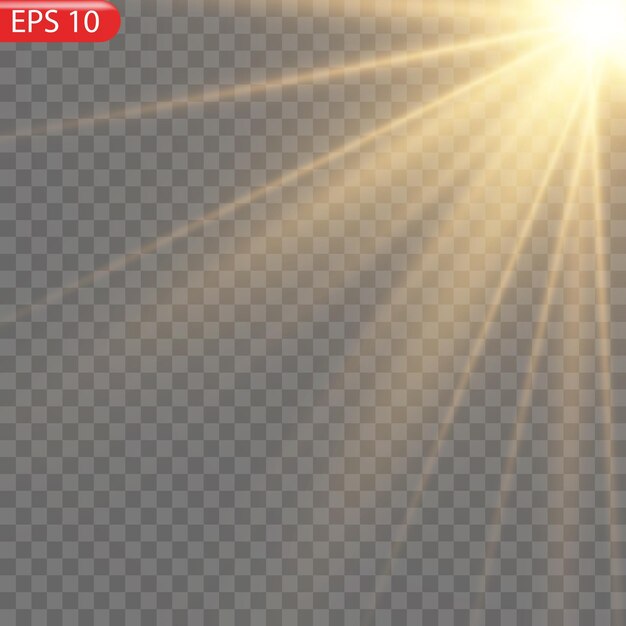 La luz del sol El efecto de los relámpagos y la iluminación conjunto de cremalleras tormenta y relámpago símbolo de