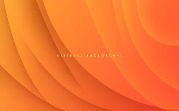 Luz y sombra de forma diagonal naranja abstracta con vector eps10 de fondo de puntos de semitono