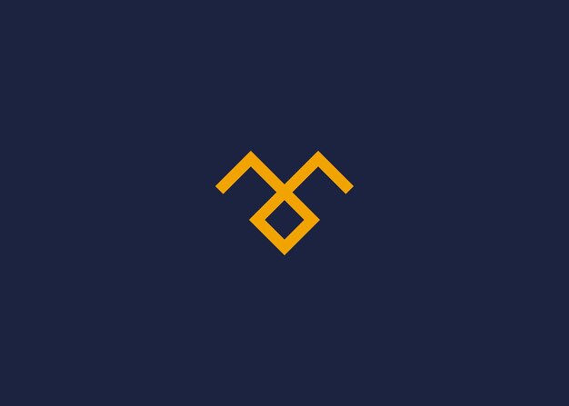m diseño de íconos de logotipo diseño vectorial de plantillas de inspiración de letras