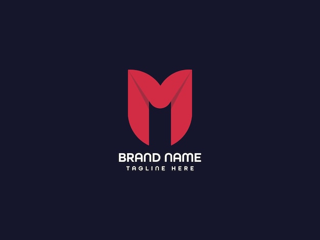 m logotipo de las letras modernas