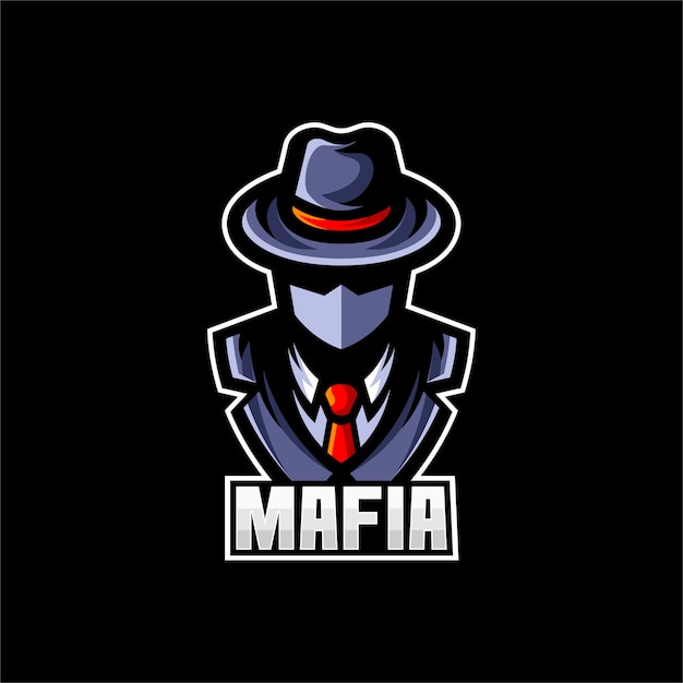 Vector mafia gente gángster criminal hombre