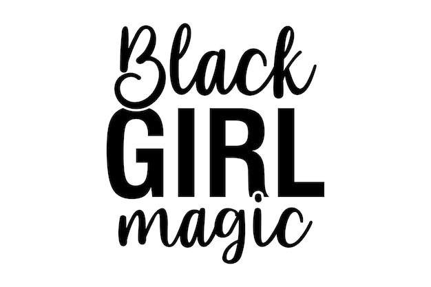 La magia de la chica negra