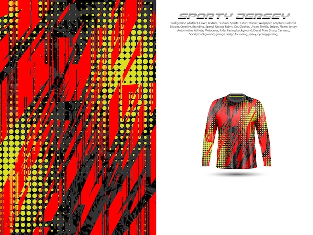 Maillot Deportivo Extream manga larga Grunge 207