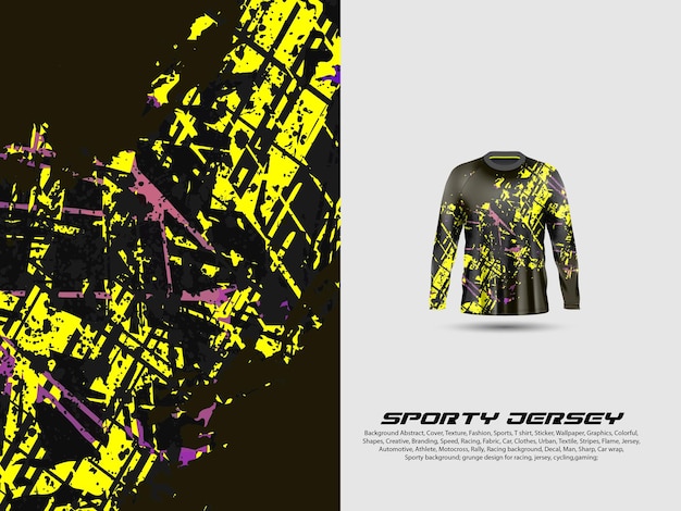 Maillot Deportivo Extremo Grunge 182