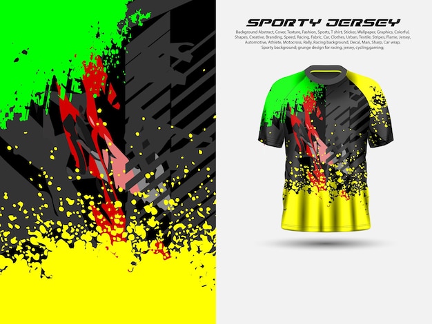 Maillot Deportivo Extremo Grunge 288