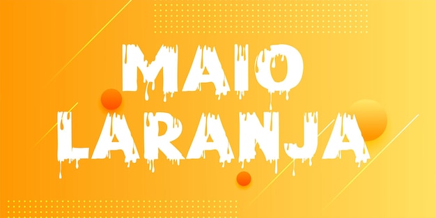 Maio laranja brasil brasil brasilia naranja protección acoso 2022 femenino protección mes mayo