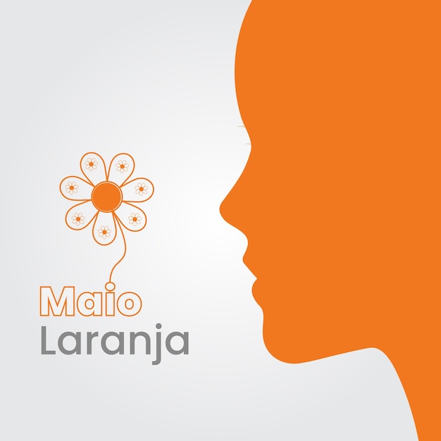 Vector maio laranja vactor