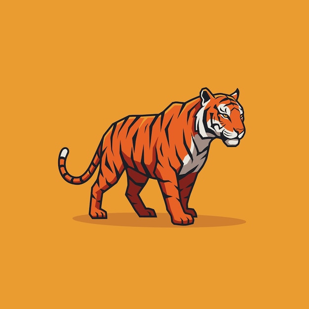 Majestic Tiger Illustration