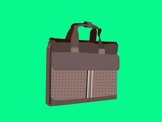 maletín cuero bolso mochila hombres negocios cremallera