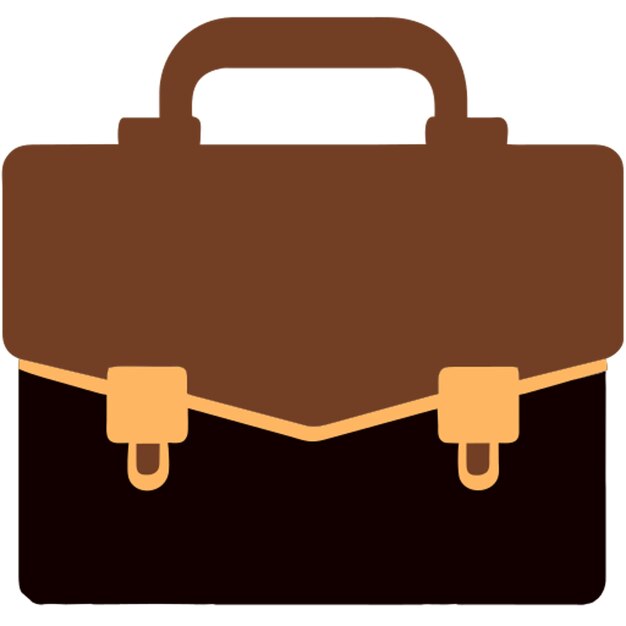 maletín un maletín de abogados para representar los servicios legales y el icono de profesionalismo