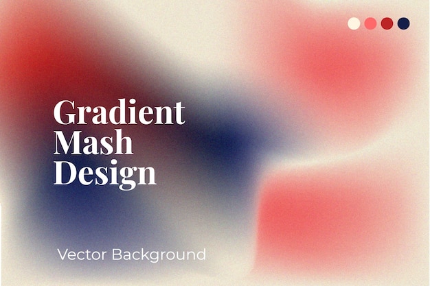 Malla de gradiente vectorial de fondo con granulado
