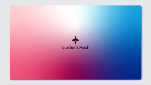 Una malla vibrante con gradiente Un espectro de colores