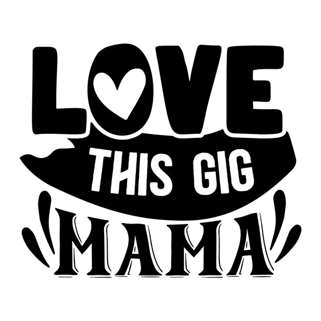 Mamá ajetreo SVG Diseño