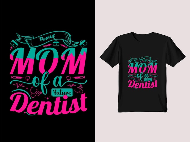 mamá feliz diseño de camiseta vector libre letras florales para el día de la madre