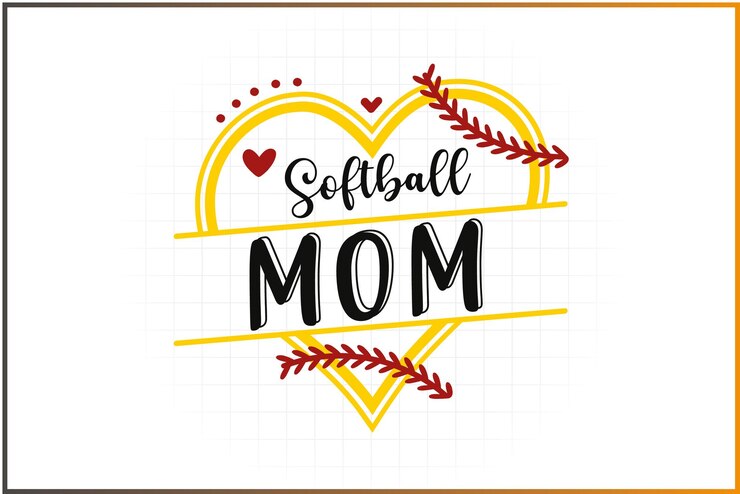 Mamá de la pelota de softbol