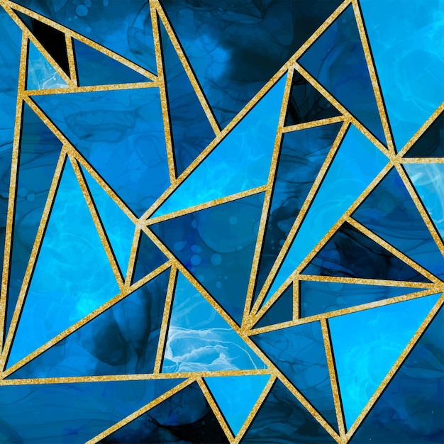 Mancha de pintura dorada brillante Ilustración dibujada a mano trazo de pincel ornamento de pintura decorar oro abstracto
