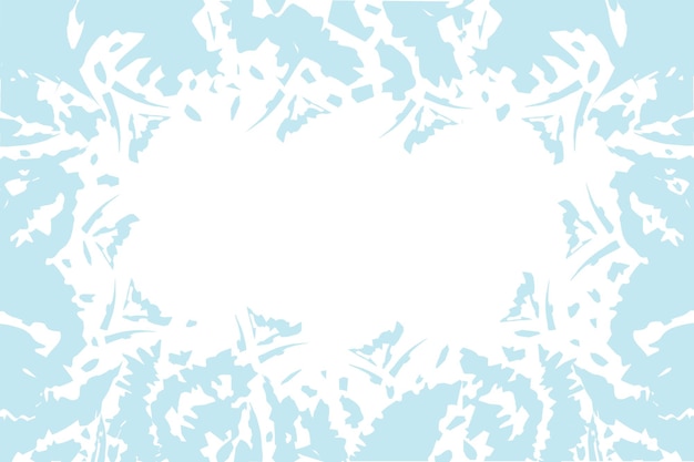 Manchas abigarradas abstractas en tonos azules invernales de moda en forma de acuarela Textura de fondo Aislar