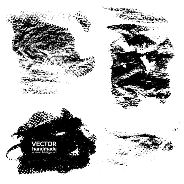 Vector manchas abstractas de pintura