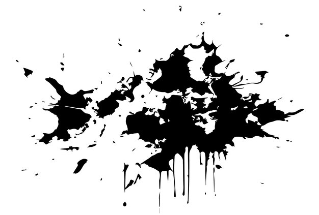Manchas de acuarela manchas de tinta